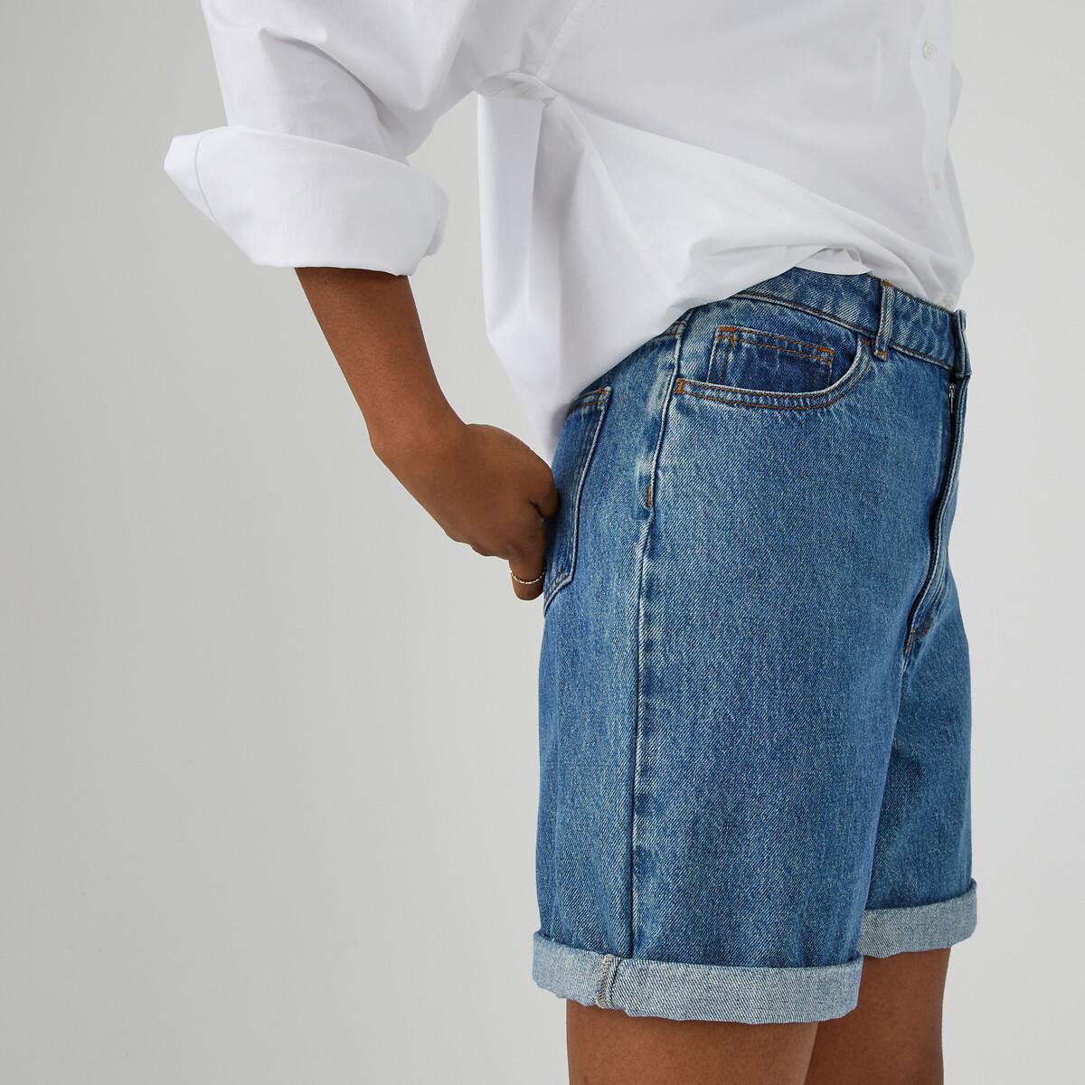 Image of Jeansshorts Damen Blau 48