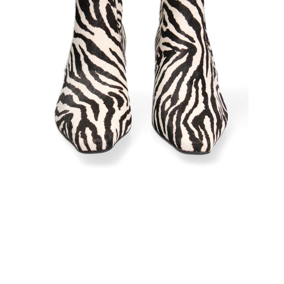 Marc Ellis Salomé Bottine Imprimé Zèbre  