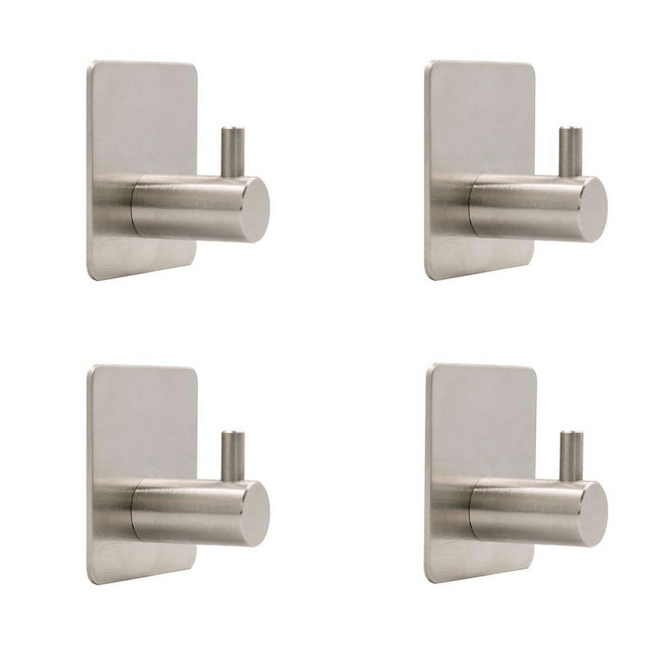 4x Handtuchhalter Handtuchhaken selbstklebend