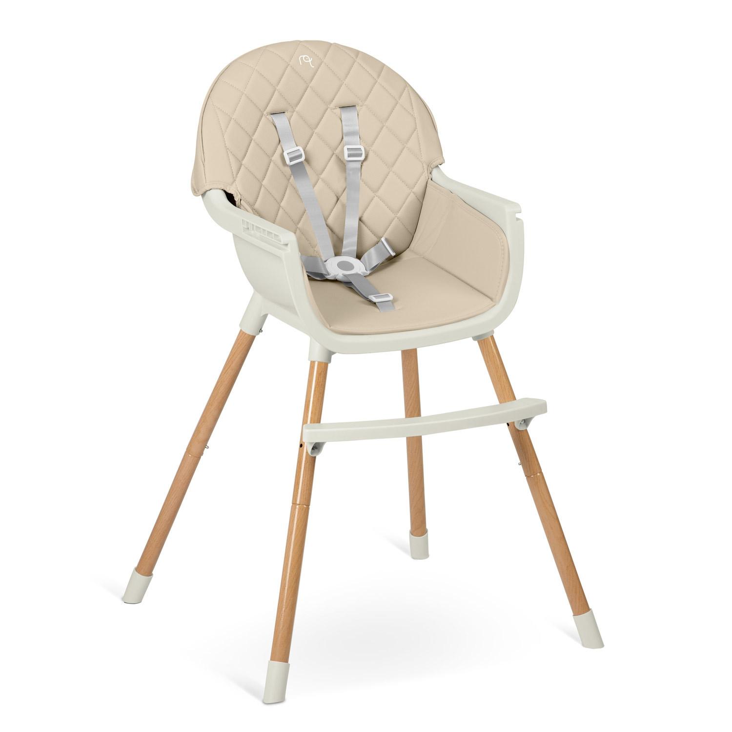 B2X  Chaise de salle à manger beige pour enfant Nukido Lilo 
