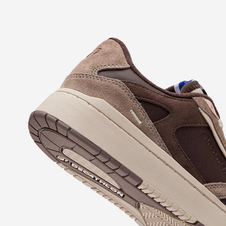 DECATHLON Leder Flache Schnürschuhe  