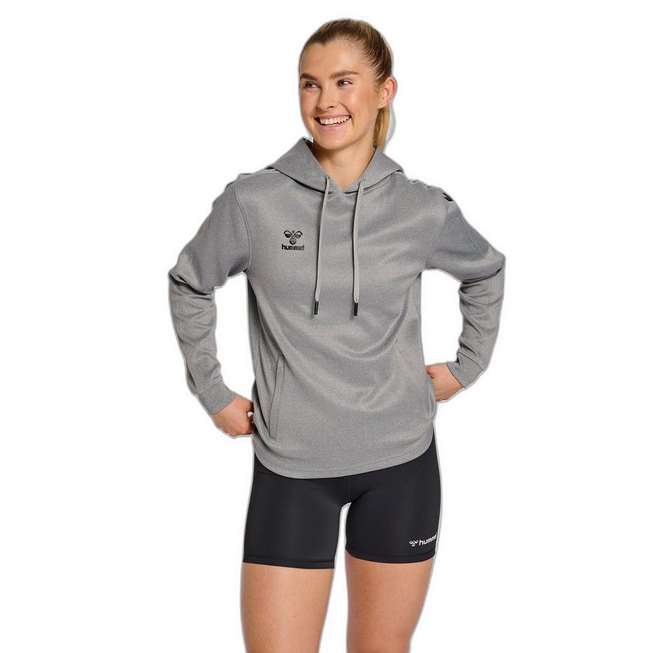 Hummel Core XK Felpa con Cappuccio in Poliestere da Donna  