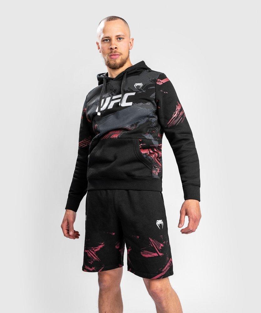 Image of Ufc Authentische Kampfche 2.0 Kapuzenpullover Herren Schwarz XL