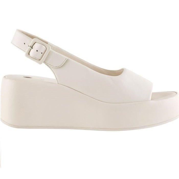 Image of Loulou - Leder Sandale Damen Offwhite 34.5