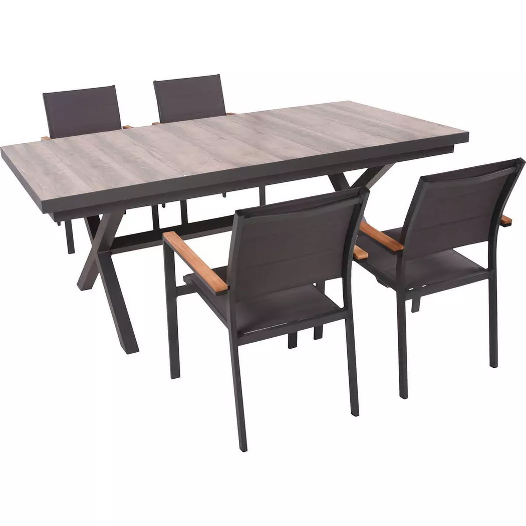 mutoni pleasure - Garten Essgruppe Rana VI (5-tlg), One Size