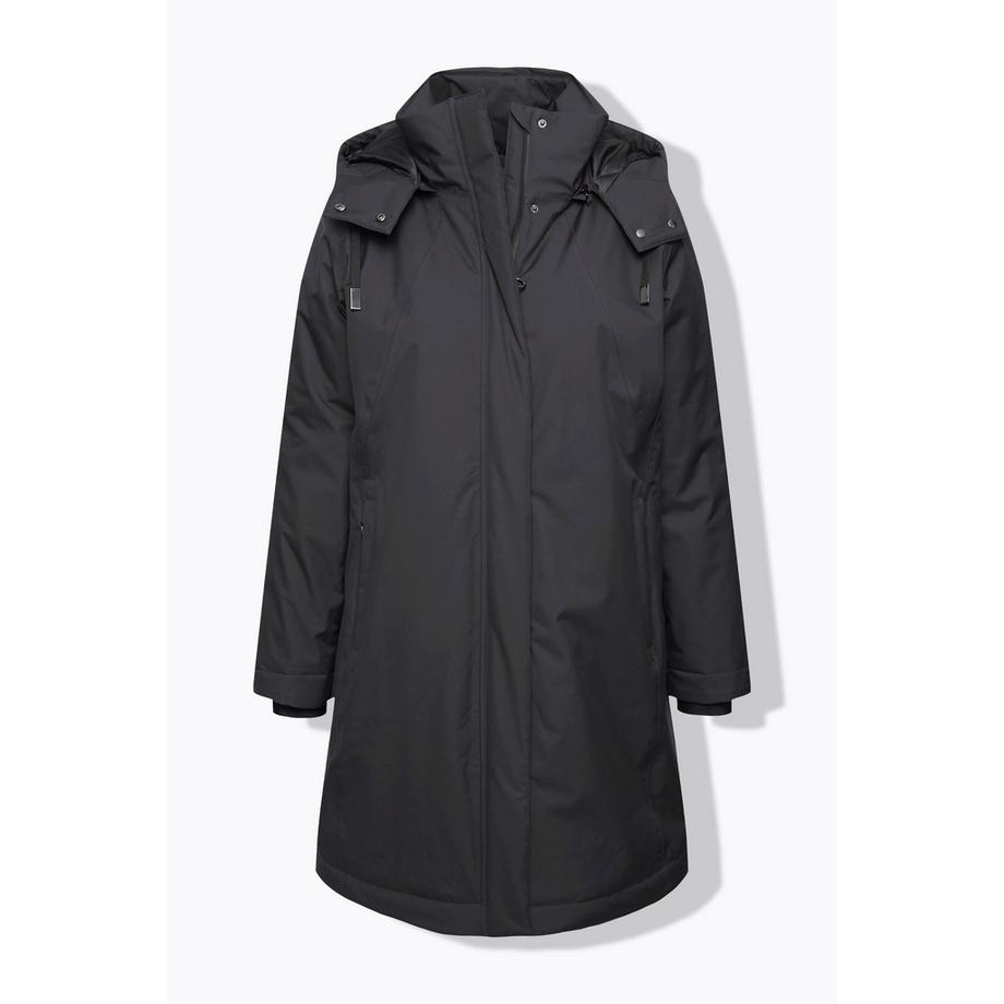 Ulla Popken HYPRAR Sympatex wasserdichte Jacke mit Zipptaschen Kapuze  