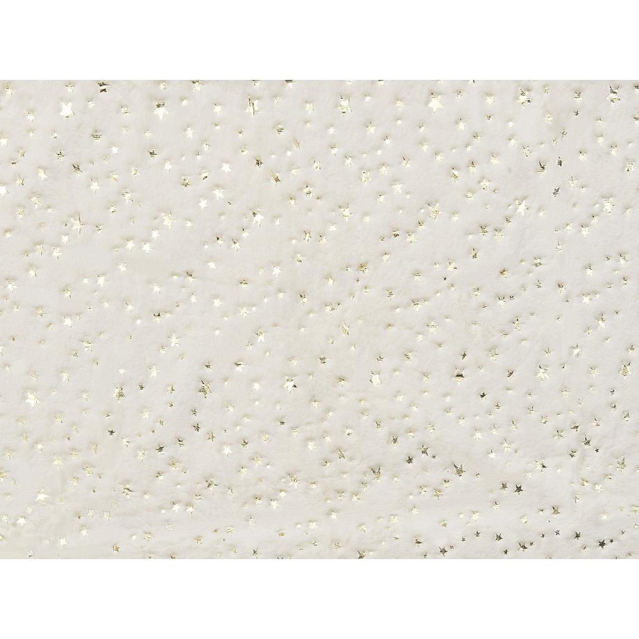 Beliani ALAZEYA Coperta Morbida Moderna in Poliestere  