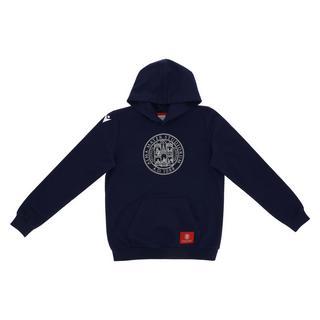 macron  sweatshirt à capuche enfant université de bologne merch ca 