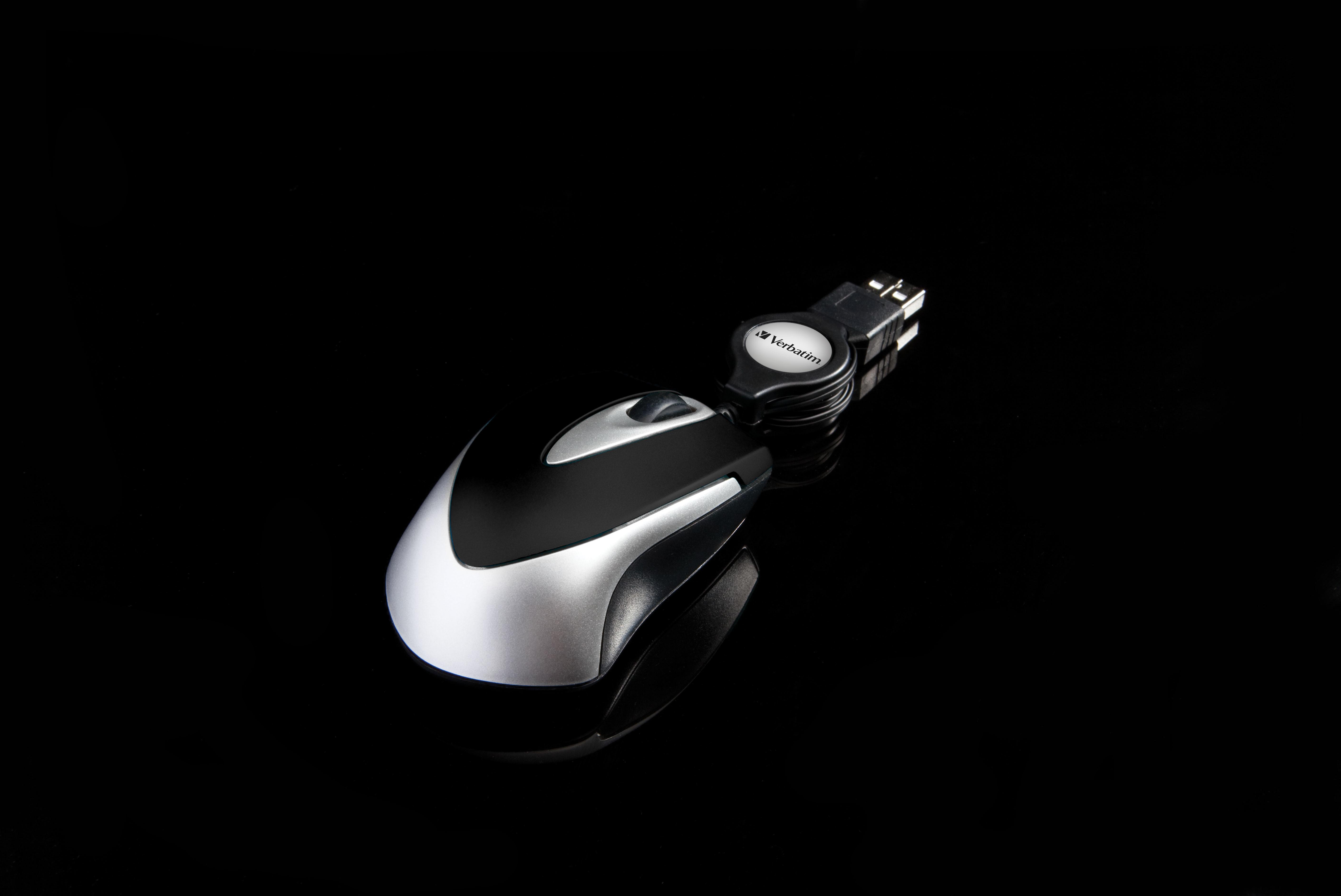 Verbatim  Souris optique de voyage Go Mini - Noir 