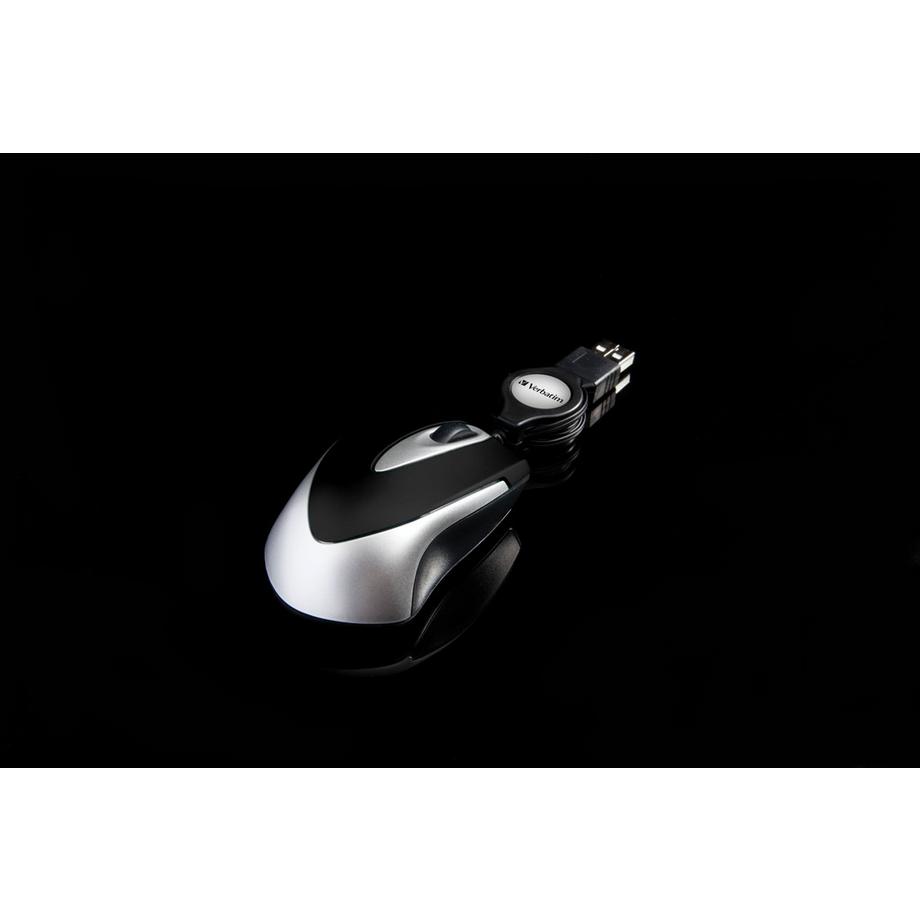 Verbatim  Souris optique de voyage Go Mini - Noir 