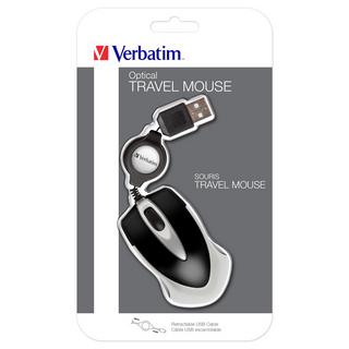 Verbatim  Souris optique de voyage Go Mini - Noir 