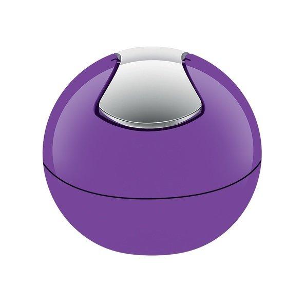 spirella Pattumiera da bagno manuale PP BOWL 1L Viola  