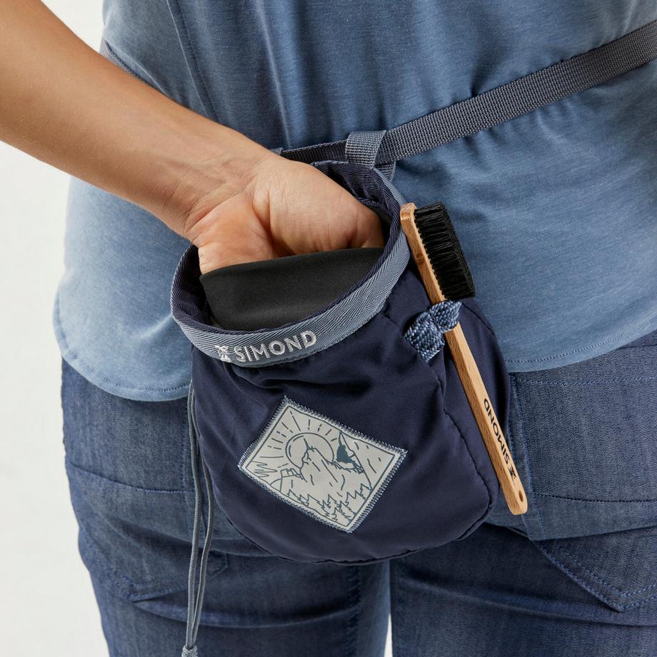 SIMOND  Magnesiabeutel mit Guertel Klettern 