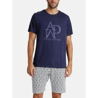 Admas  Pyjama Shorts T-Shirt Logo Soft 