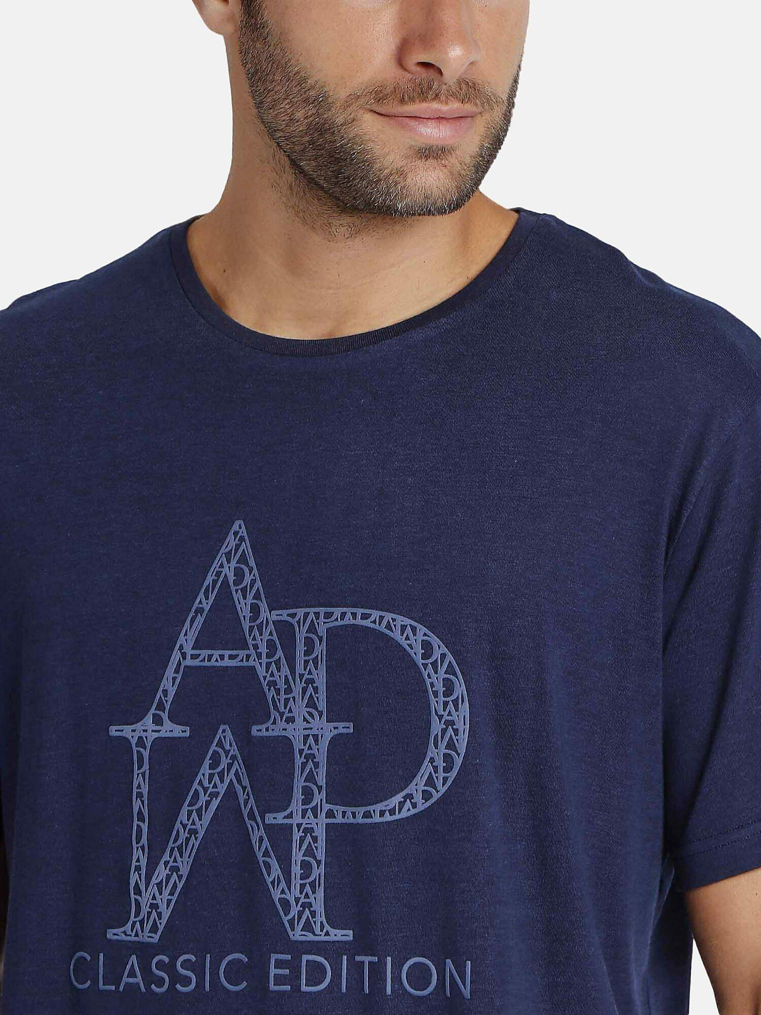 Admas  Pyjama Shorts T-Shirt Logo Soft 