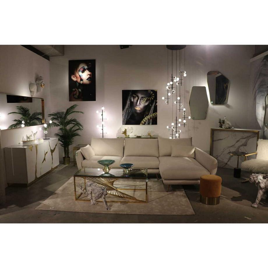 KARE Design  Objet décoratif Leopard Marble 129cm 