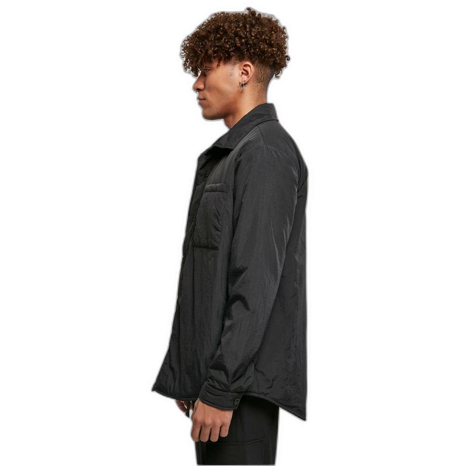 URBAN CLASSICS Giacca Camicia Imbottita in Nylon  