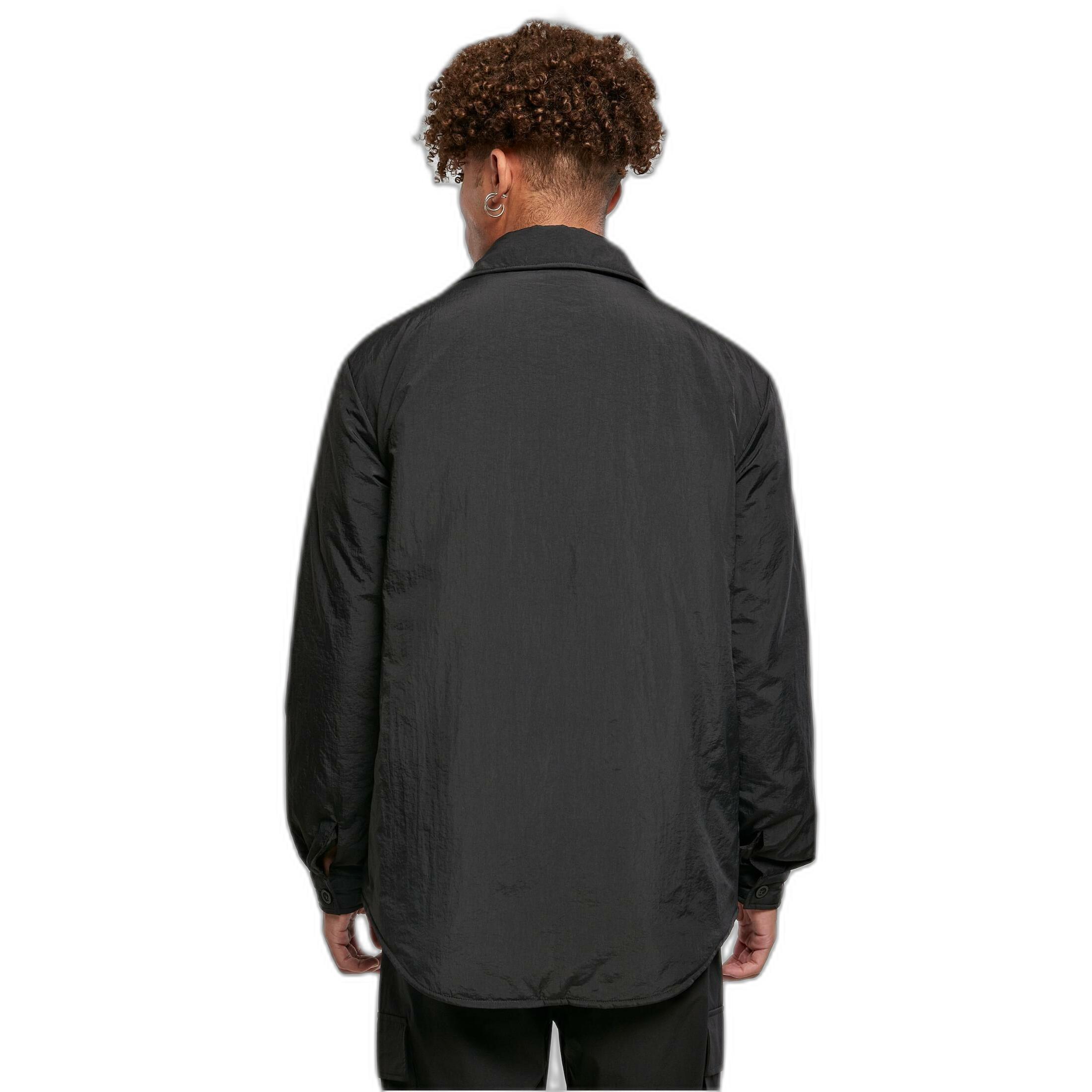 URBAN CLASSICS Gepolsterte Nylon Hemdjacke  