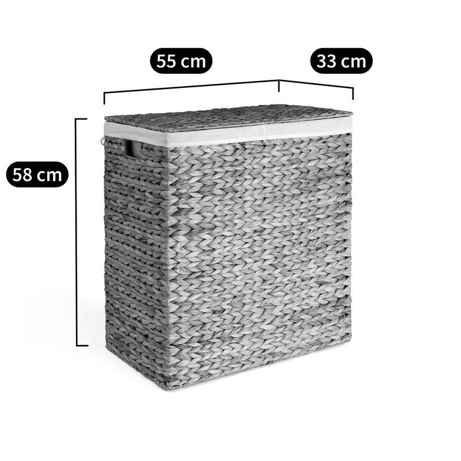 La Redoute Intérieurs Panier à linge double compartiments  