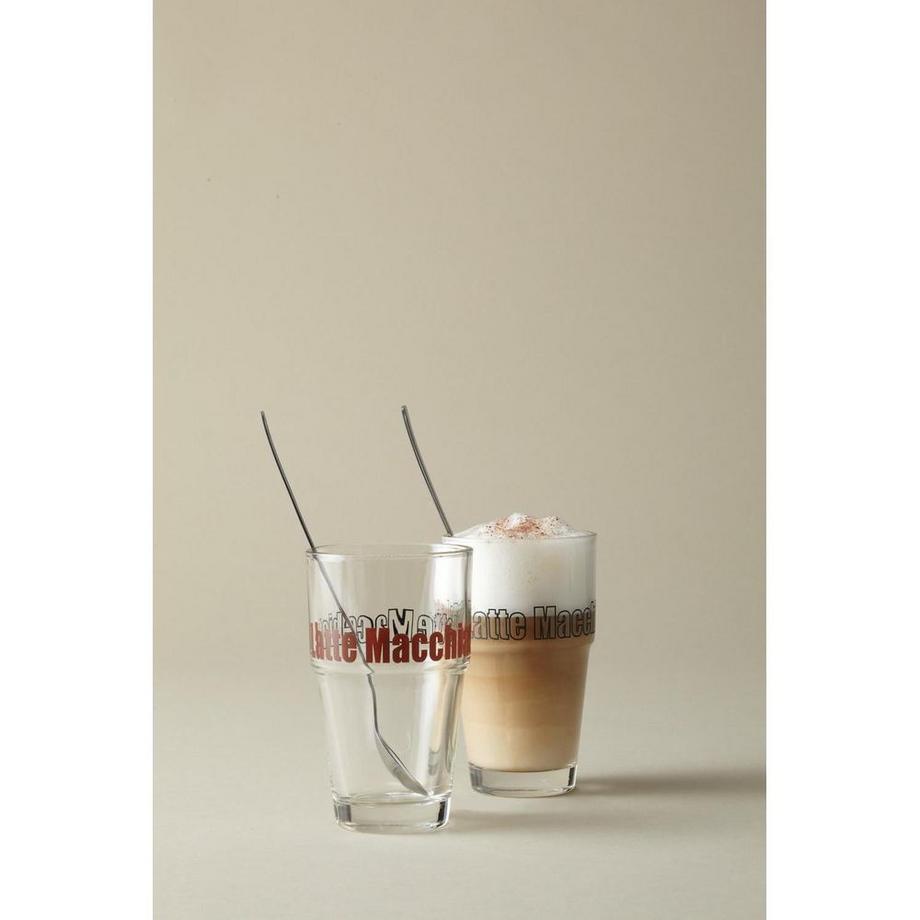 LEONARDO Latte MacchiatoGlas Solo, satin 4.1 dl, 6 Stück  