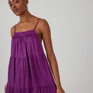 La Redoute Collections  Langes Sommerkleid mit schmalen Trägern 