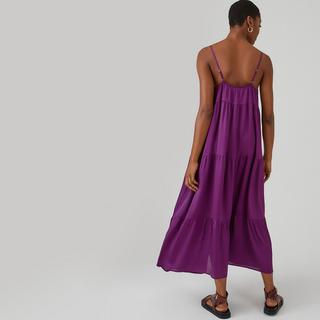 La Redoute Collections  Langes Sommerkleid mit schmalen Trägern 