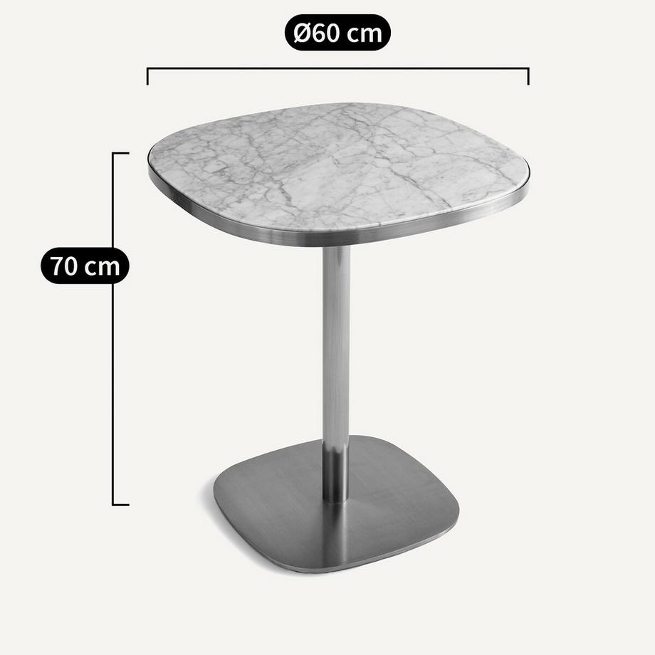 AM.PM Bistro-Tisch Lixfeld mit Jadeplatte  