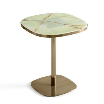 Bistro-Tisch Lixfeld mit Jadeplatte