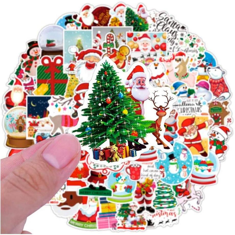 eStore 100 adesivi e decalcomanie - Natale 2  