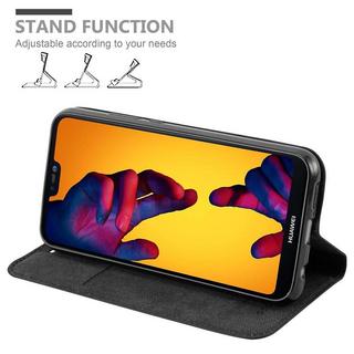 Cadorabo  Housse compatible avec Huawei P20 LITE 2018 / NOVA 3E - Coque de protection avec fermeture magnétique, fonction de support et compartiment pour carte 