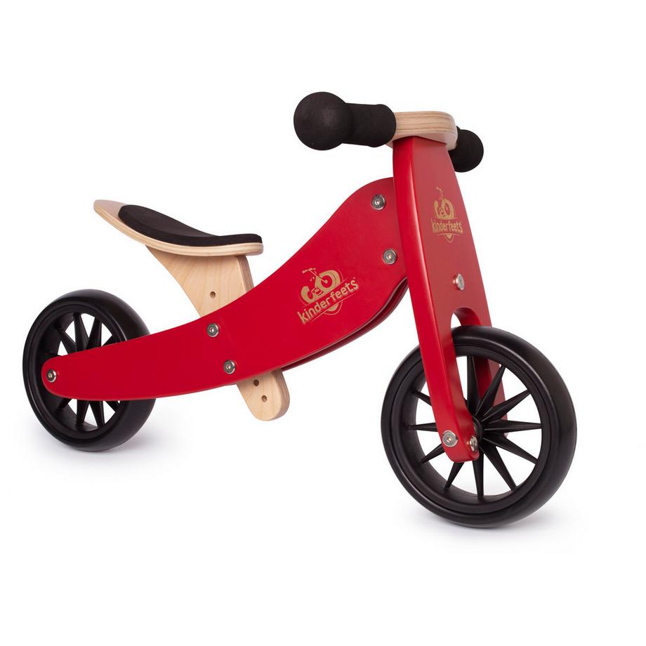 Kinderfeets  Kinderfeets Holz Tiny Tot Cherry rouge 