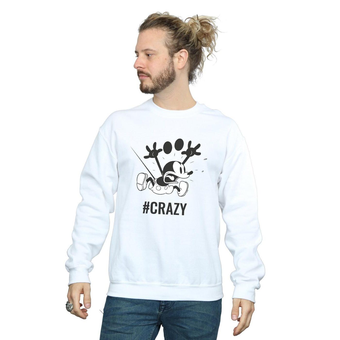 Disney  #Crazy Sweatshirt 