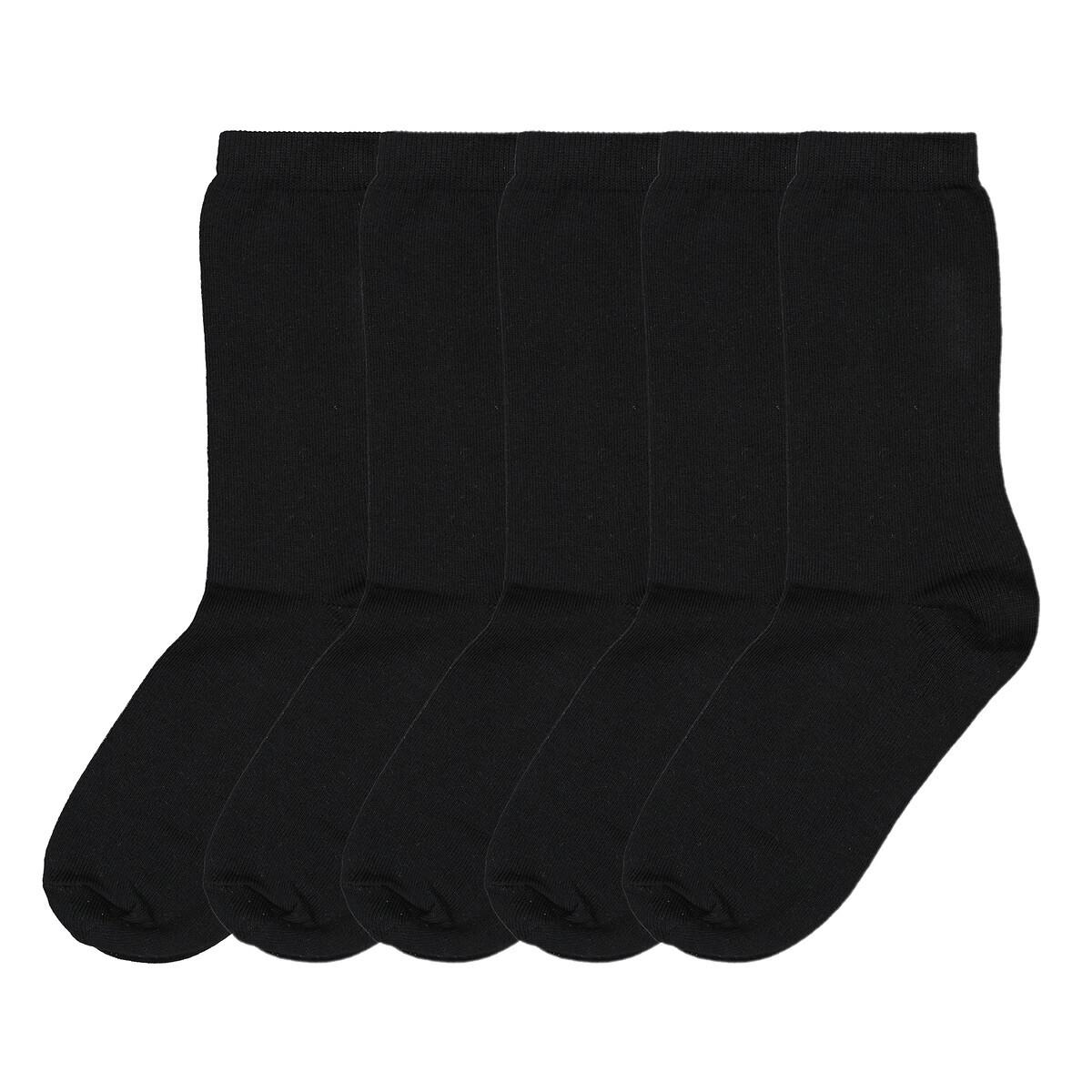 Image of 5er-pack Socken Damen Schwarz 35-37