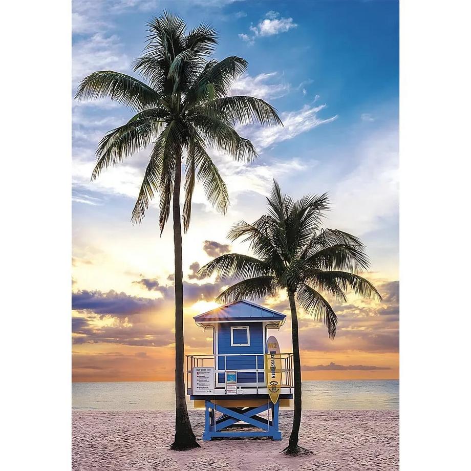 Clementoni  Puzzle Florida, Miami Beach (500Teile) 