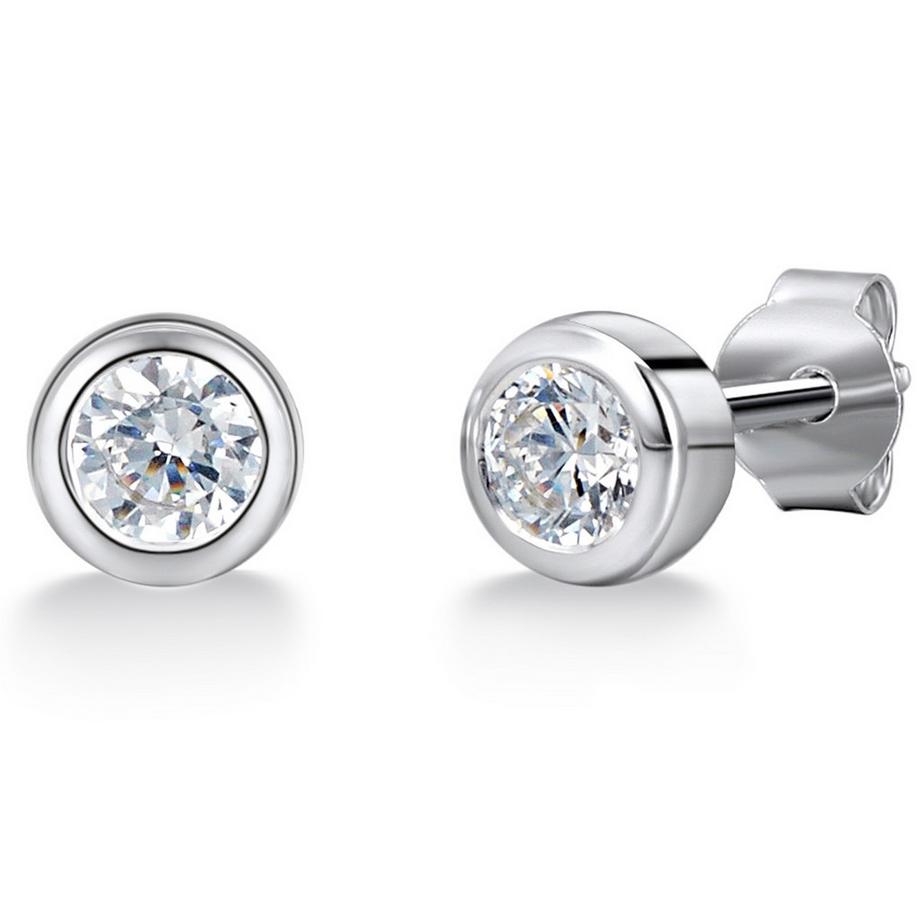 Ohrstecker Sterling Silber Zirkonia