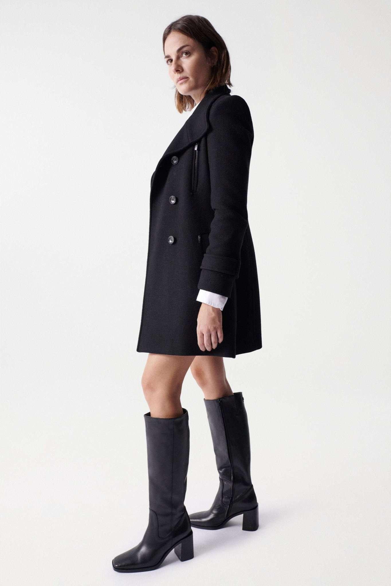 Salsa  Jacken Grace Long Woolen Coat 