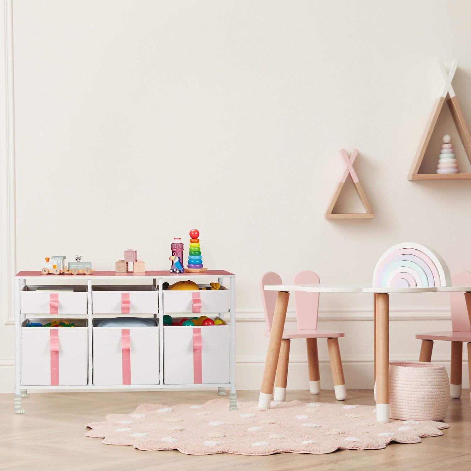 B2X Commode pour enfants 6 tiroirs  