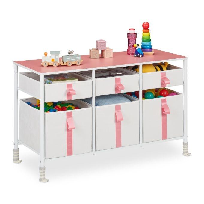 B2X Commode pour enfants 6 tiroirs  