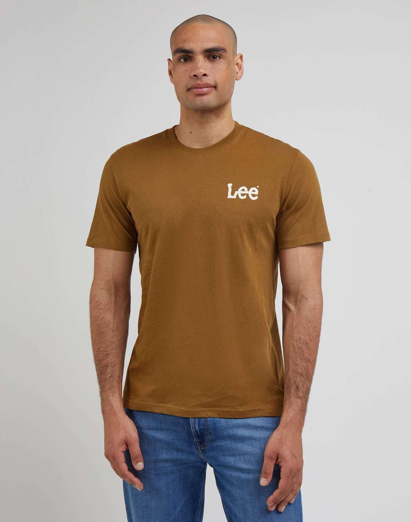Image of T-shirts Medium Wobbly Tee Herren Beige XL