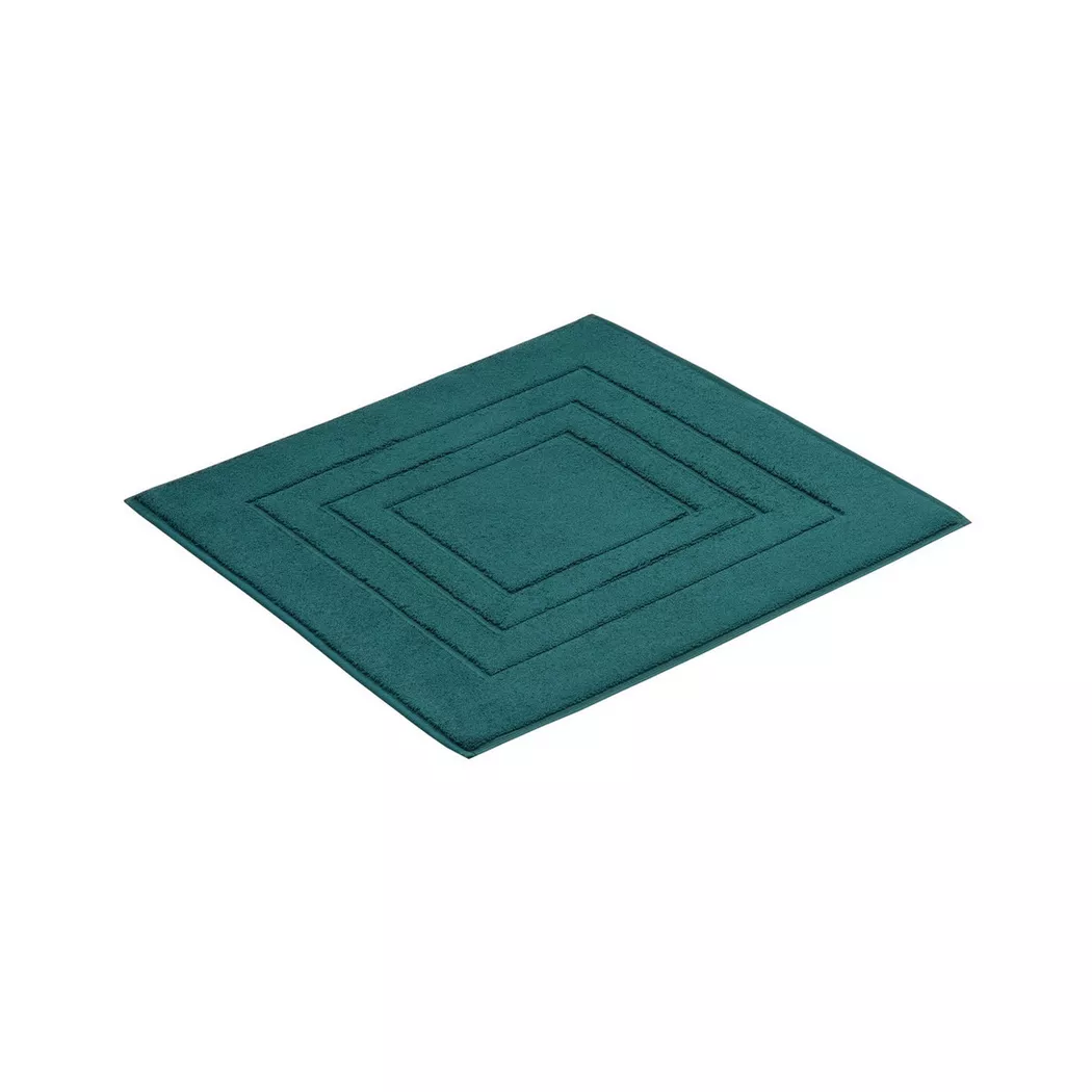 VOSSEN - Feeling Badematte, 60X60CM, Petroleumblau