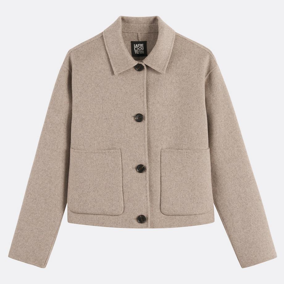 La Redoute Collections Kurze Jacke mit Knopfverschluss  