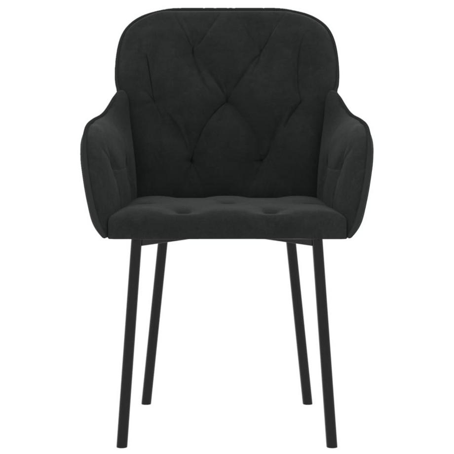 VidaXL Chaise de salle à manger velours  