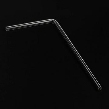 Hardtube 16/11mm verre borosilicaté 90° angle 20/40cm