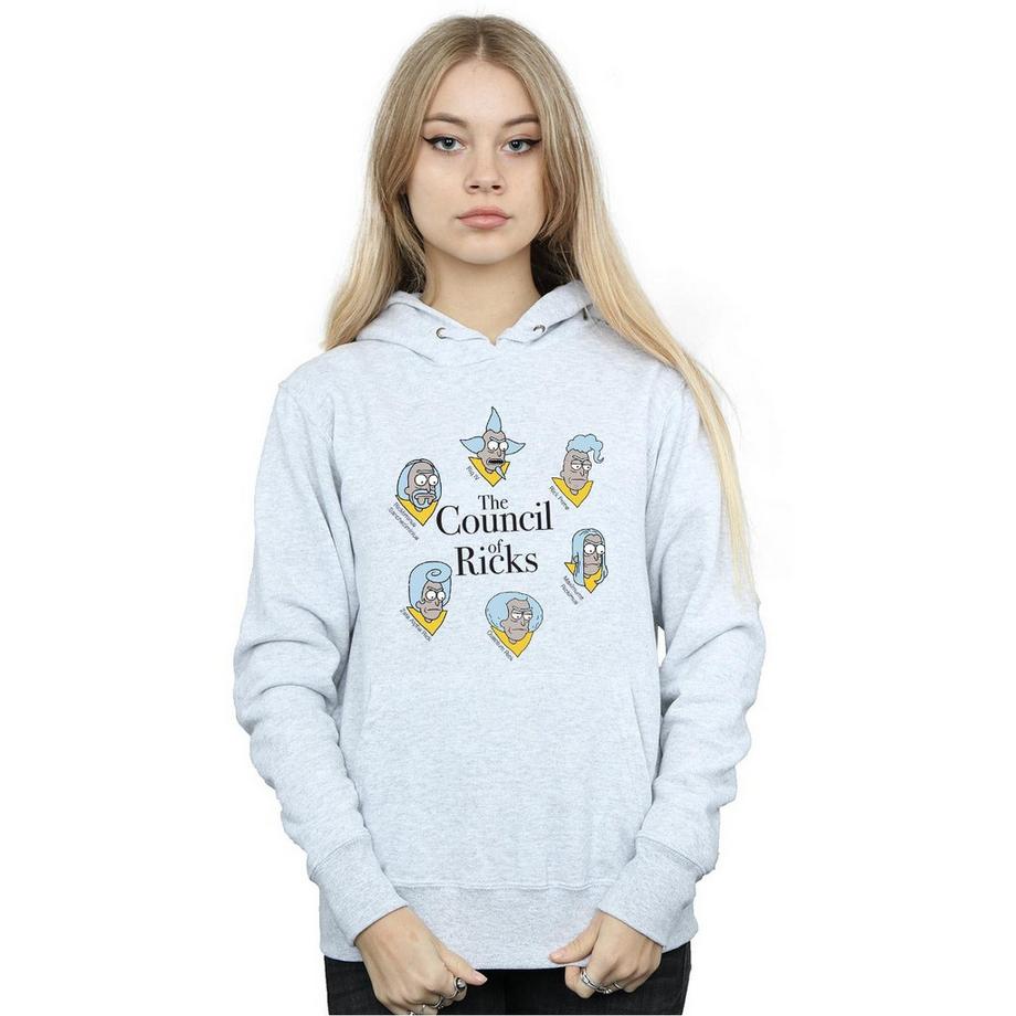 Rick And Morty Council Of Ricks Felpa con cappuccio  