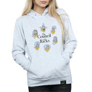 Rick And Morty  Council Of Ricks Kapuzenpullover 