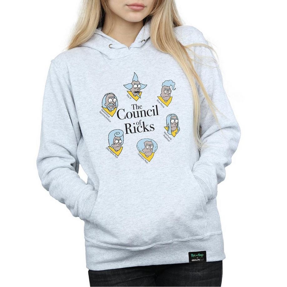 Rick And Morty Council Of Ricks Felpa con cappuccio  