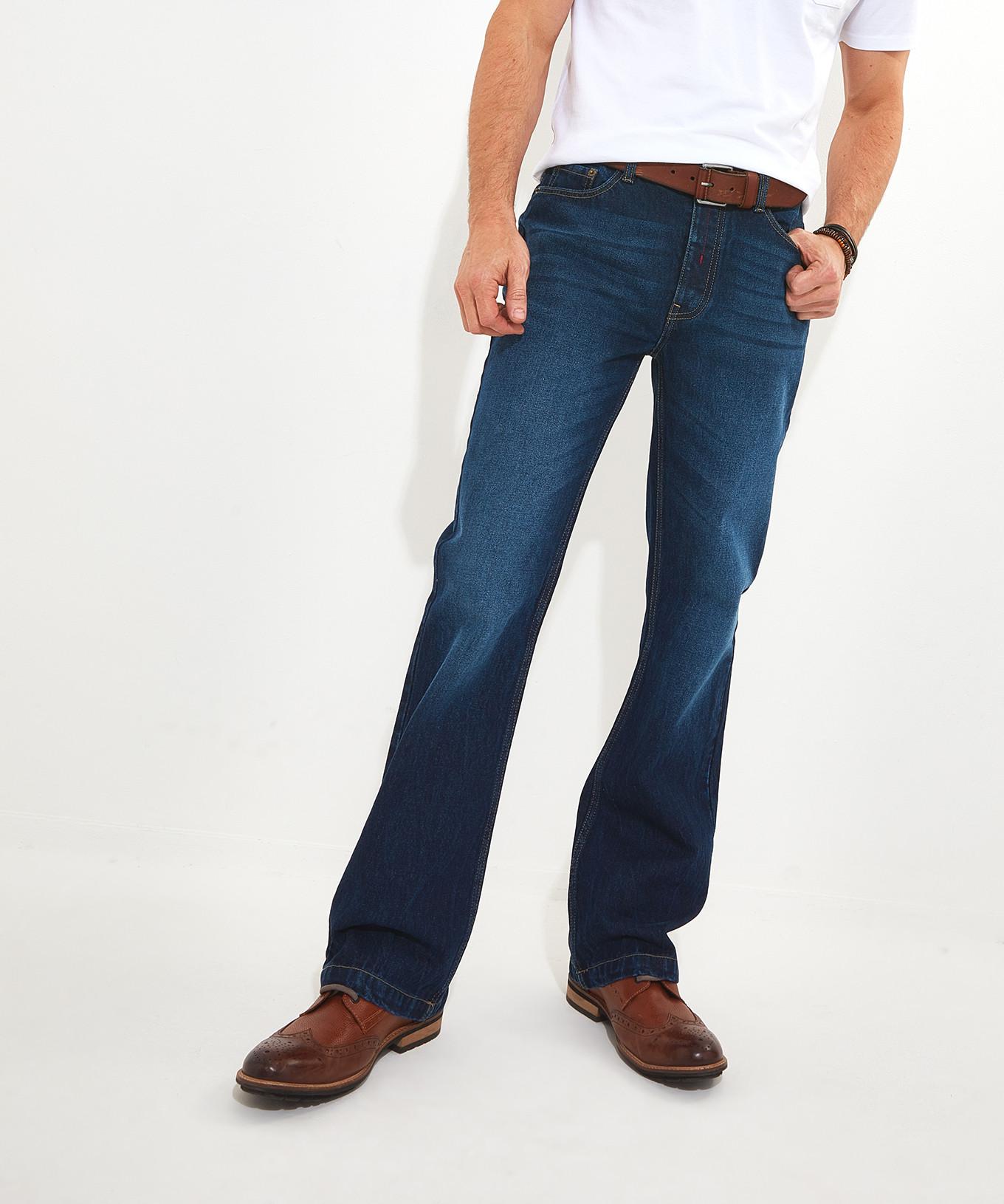 Joe Browns  Jean Bootcut Délavé Sombre Rétro 