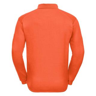 Russell  Europe Sweatshirt mit Knopfleiste und Kragen 