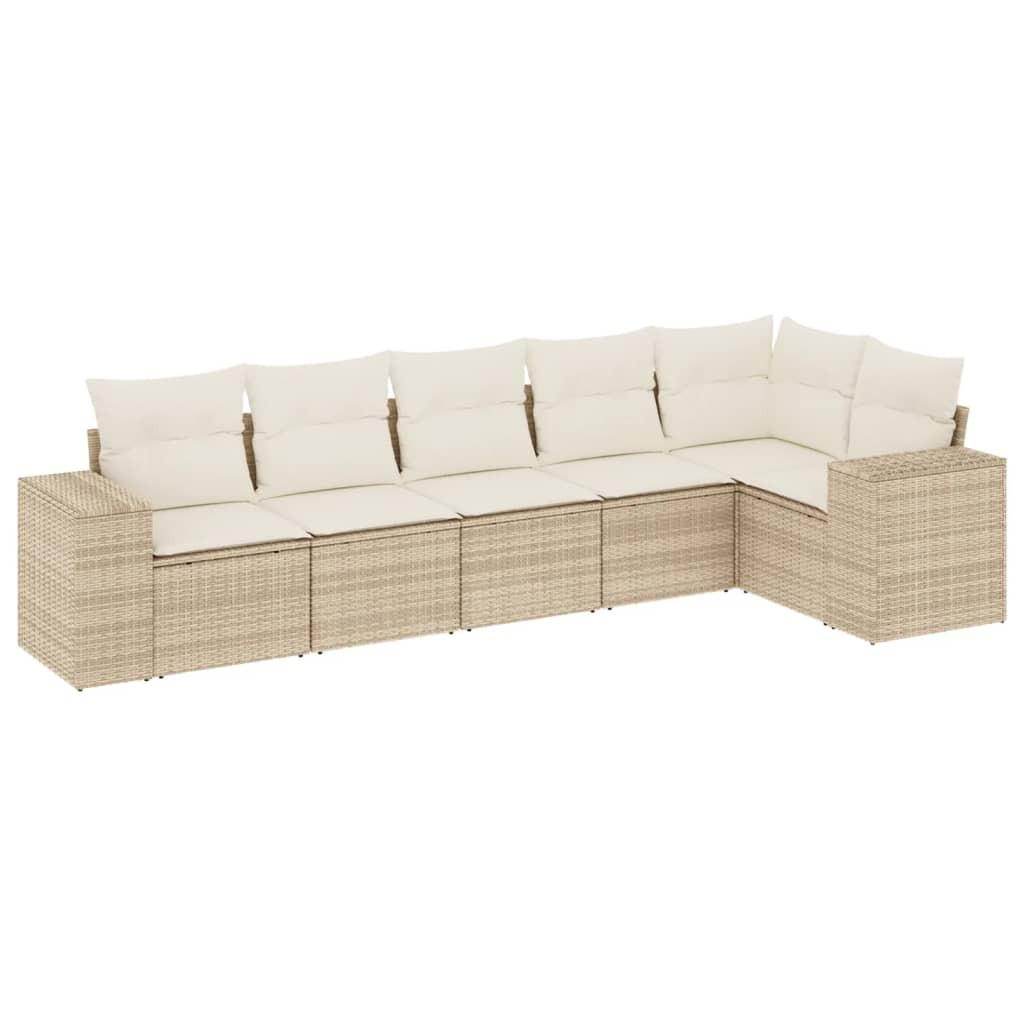 VidaXL Garten sofagarnitur poly-rattan  