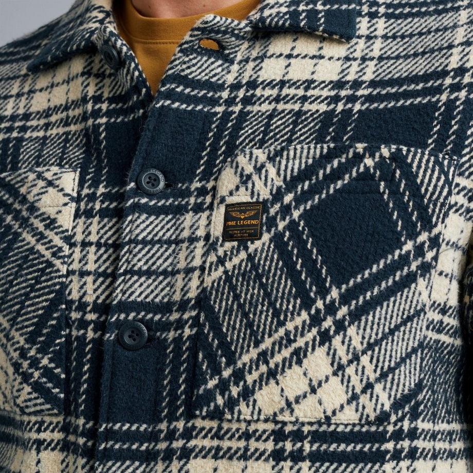 PME Legend Hemd mit Karomuster aus Twill  